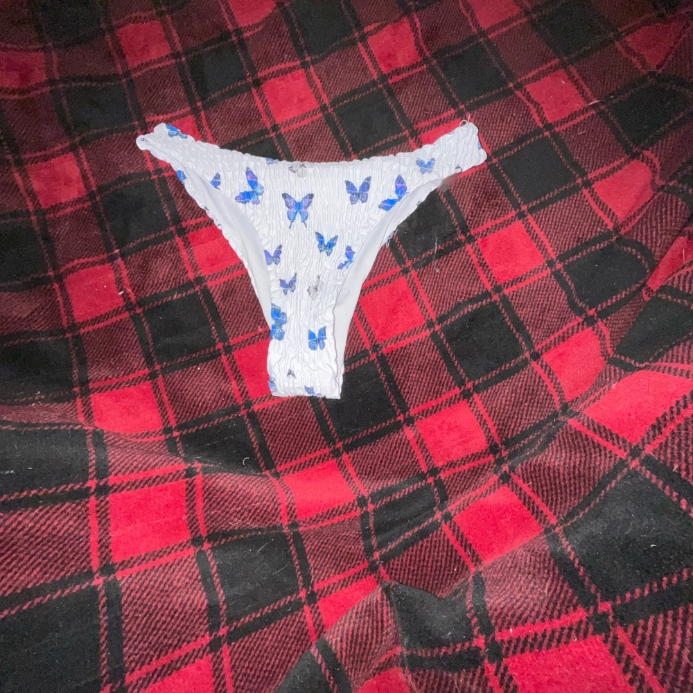 Thong swim bottom.